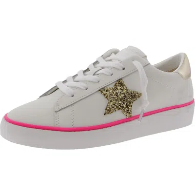 Vintage Havana Womens Distressed Leather Casual And Fashion Sneakers In Multi