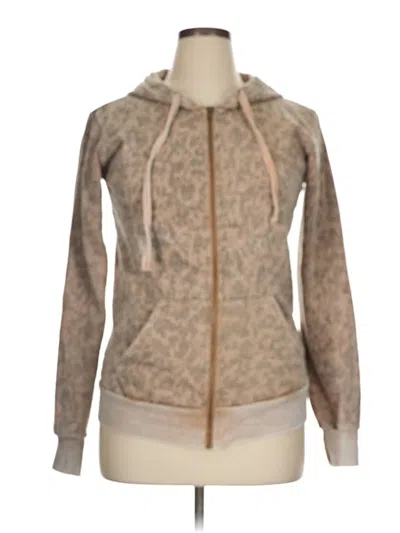 Pre-owned Vintage Havana Zip Up Hoodie In Tan