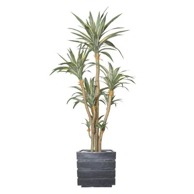 Vintage Home 88" Artificial Agave Tree In Pot