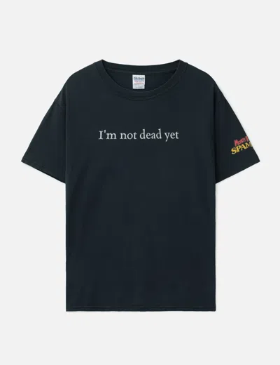 Vintage I'm Not Dead Yet T-shirt In Blue