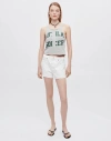 VINTAGE LEVI'S CRYSTAL MID RISE RELAXED SHORT