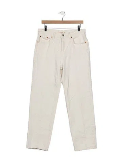 Pre-owned Vintage Levi's High-rise Straight Leg Jeans In Neutral
