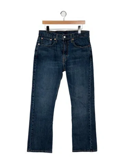 Pre-owned Vintage Levi's High-rise Wide Leg Jeans In Blue