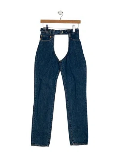 Pre-owned Vintage Levi's Low-rise Skinny Leg Jeans In Blue