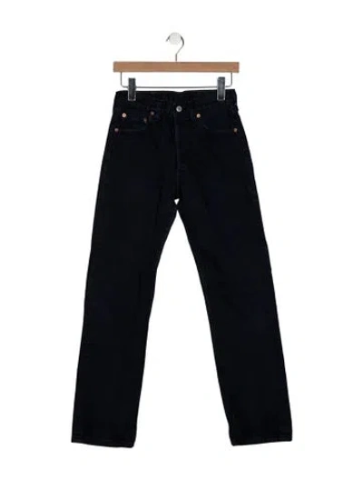 Pre-owned Vintage Levi's Mid-rise Straight Leg Jeans In Blue