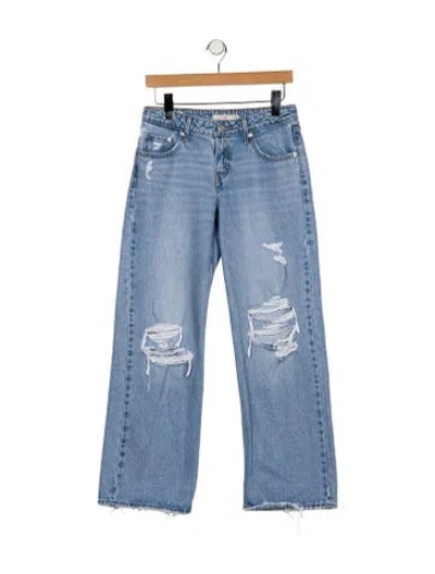 Pre-owned Vintage Levi's Mid-rise Straight Leg Jeans In Blue
