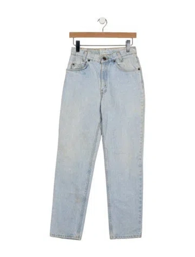 Pre-owned Vintage Levi's Mid-rise Straight Leg Jeans In Blue