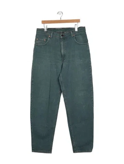 Pre-owned Vintage Levi's Mid-rise Straight Leg Jeans In Blue