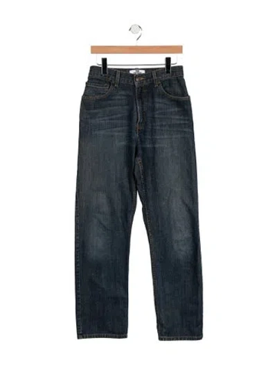 Pre-owned Vintage Levi's Mid-rise Straight Leg Jeans W/ Tags In Blue