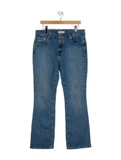 Pre-owned Vintage Levi's Mid-rise Wide Leg Jeans In Blue