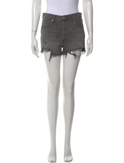 Pre-owned Vintage Levi's Mini Shorts In Black