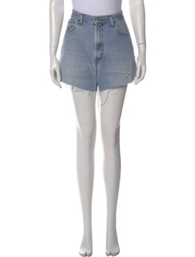 Pre-owned Vintage Levi's Mini Shorts In Blue