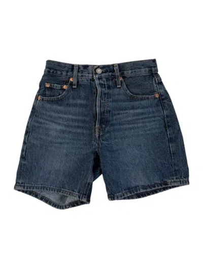 Pre-owned Vintage Levi's Mini Shorts In Blue