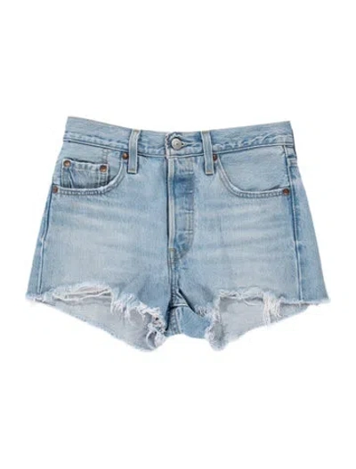 Pre-owned Vintage Levi's Mini Shorts In Blue