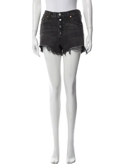 Pre-owned Vintage Levi's Mini Shorts W/ Tags In Black