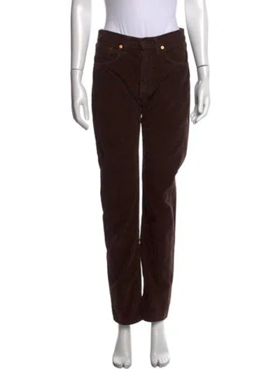 Pre-owned Vintage Levi's Straight Leg Pants In Brown