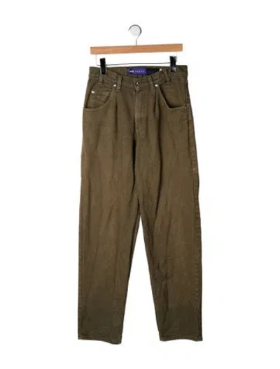 Pre-owned Vintage Levi's Vintage Straight Leg Jeans In Green