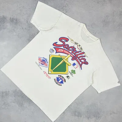 Pre-owned Vintage Living Epistles Jesus Christ Religion T Shirt 1993 In White