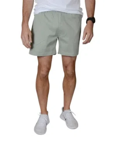 Vintage Men's Elastic Waist Pull-on 5.5" Shorts In Sage