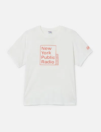 Vintage New York Public Radio T-shirt In White