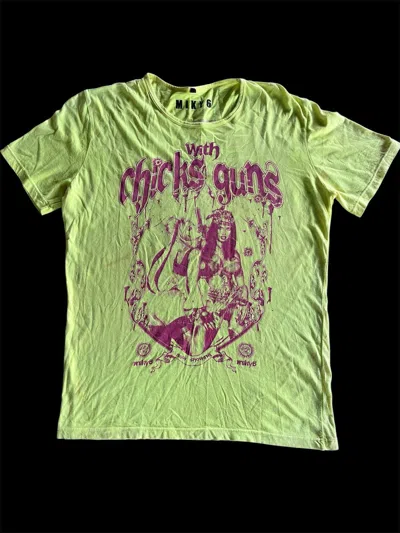 Pre-owned Vintage Porn Tee By Milky 6 In Yellow