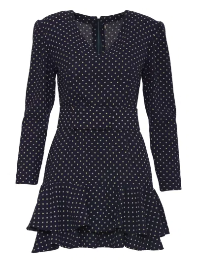 Pre-owned Vintage  Polka Dot-print Dress
