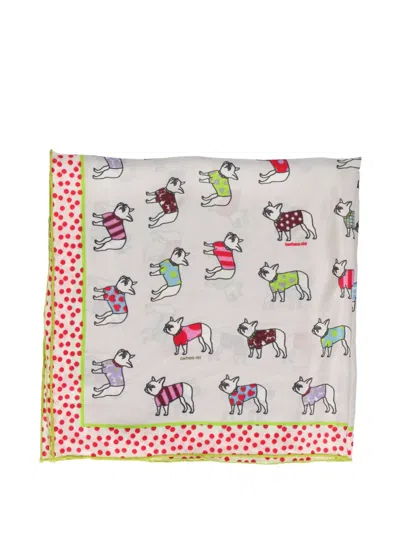 Pre-owned Vintage  Silk Handkerchief