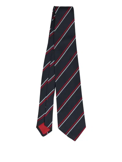 Pre-owned Vintage  Striped Tie