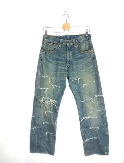 Pre-owned Vintage Reconstructed  Levi's 503 Made In Japan Y2k In Purple