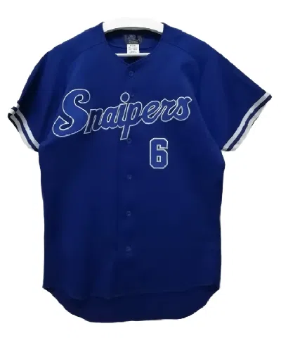 Pre-owned Vintage Reward Snaipers 6 Baseball Jersey In Blue