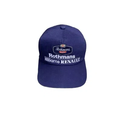 Pre-owned Vintage Rothmans Racing Williams Renault Hat Caps In Blue