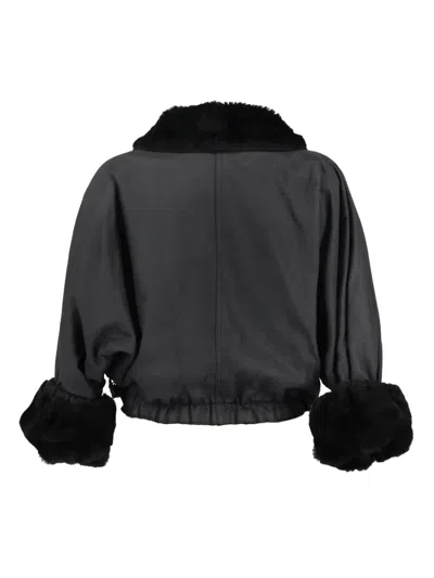 Pre-owned Vintage Shearling Jacket