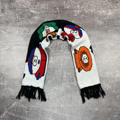 Pre-owned Vintage South Park Scarf In Multi
