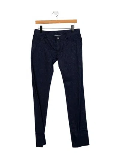 Pre-owned Vintage Straight Leg Pants In Blue