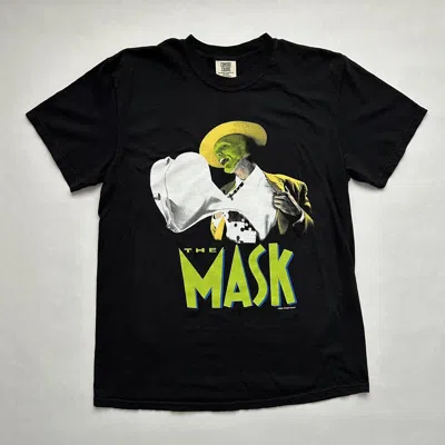 Pre-owned Vintage Style The Mask Jim Carrey Shirt Bootleg Medium In Black