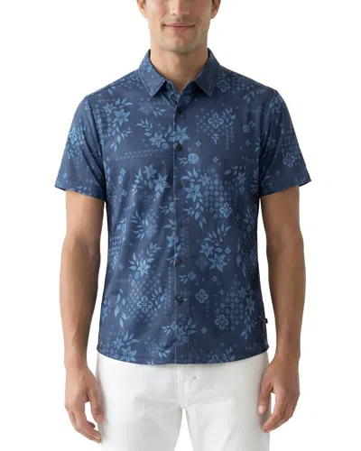 Vintage Summer Tech Performance Shirt In Blue