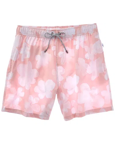 Vintage Summer 4-way Stretch Volley Short In Pink