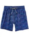 Vintage Summer 4-way Stretch Volley Swim Trunk