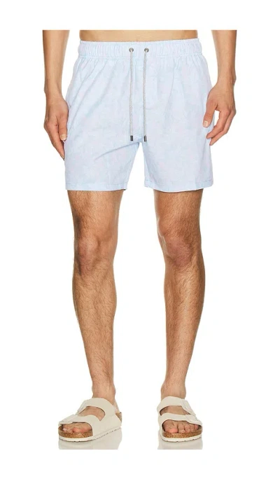 Vintage Summer 4 Way Stretch Volleys In Blue