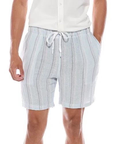 Vintage Summer Basketweave Short In Gray