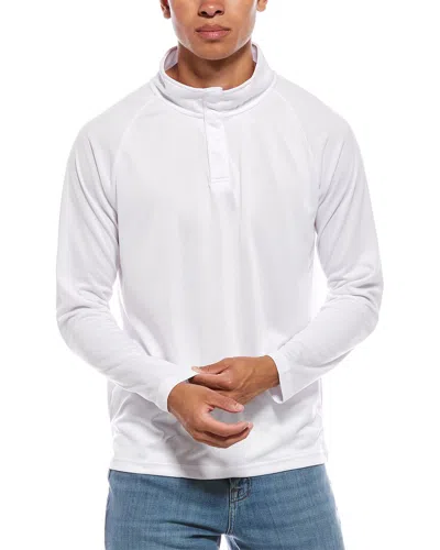 Vintage Summer Performance Mock Neck Shirt