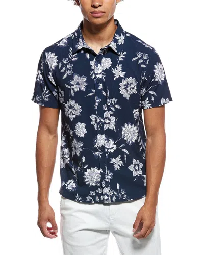 Vintage Summer Performance Perforated Shirt In Multi