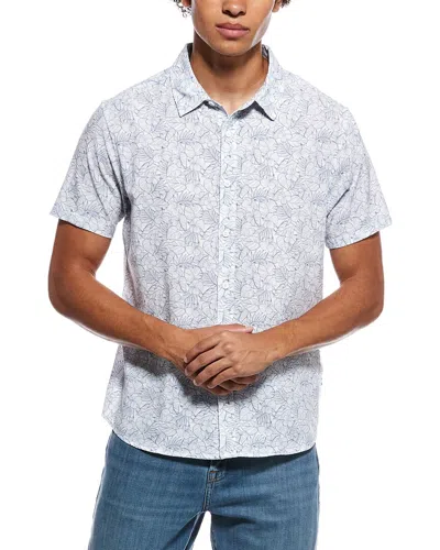 Vintage Summer Performance Perforated Shirt In Multi