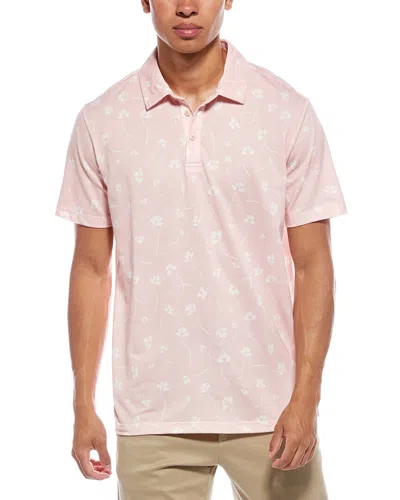 Vintage Summer Performance Pique Shirt In Pink