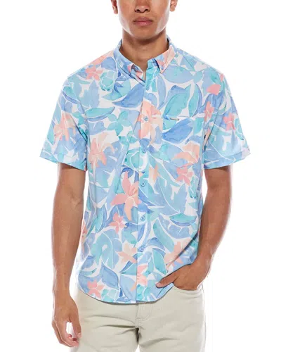 Vintage Summer Performance Shirt In Blue