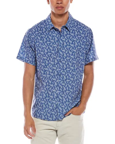 Vintage Summer Performance Shirt In Blue