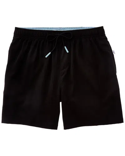 Vintage Summer Performance Stretch Lined Volley Swim Trunk