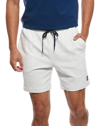Vintage Summer Performance Tech Fleece Short In White
