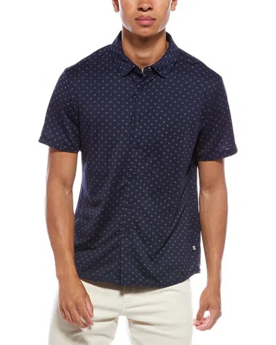 Vintage Summer Performance Tech Shirt In Blue