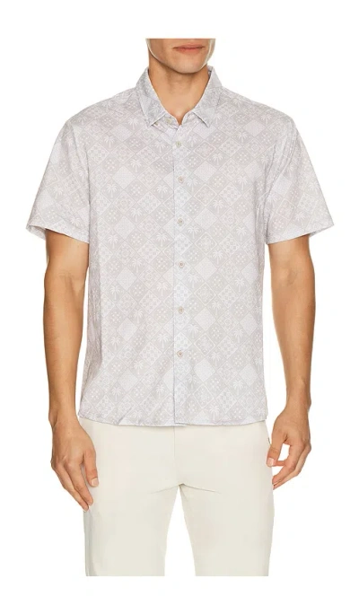 Vintage Summer Performance Tech Shirt In White